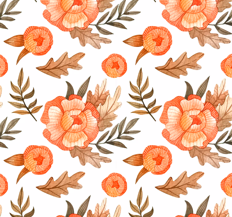 Papel de parede natureza Pequenas flores  - TenStickers