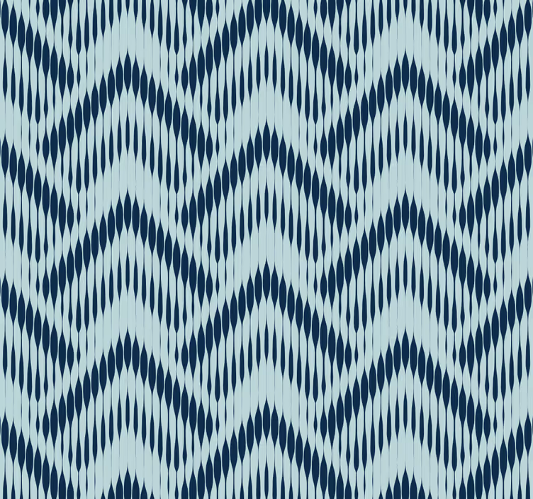 papel de parede formas geométricas padrão chevron ikat - TenStickers