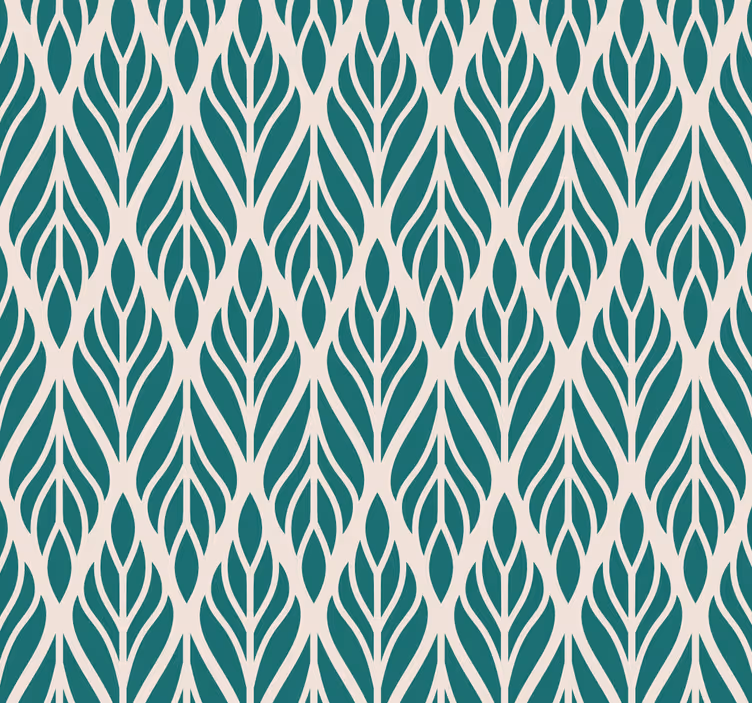 Papel de parede étnico padrão floral - TenStickers