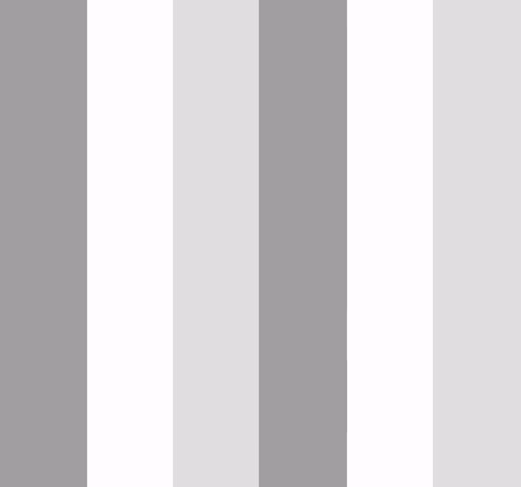 Papel de parede listrado vertical cinzento - TenStickers
