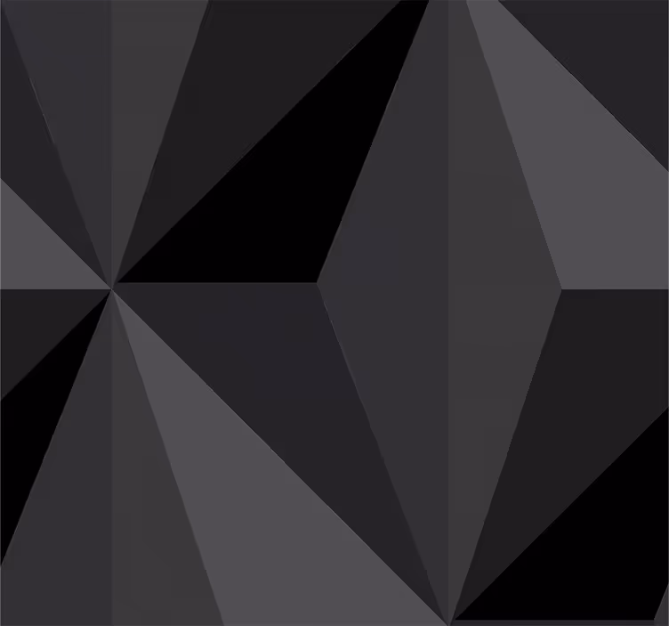 papel de parede triângulos Triângulos geométricos 3d - TenStickers