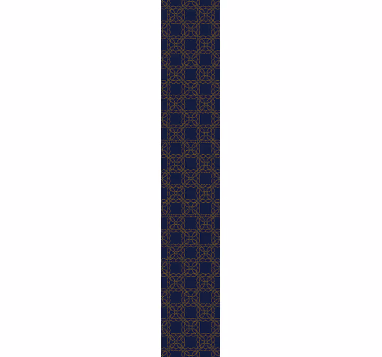 papel de parede moderno Padrão de luxo azul - TenStickers