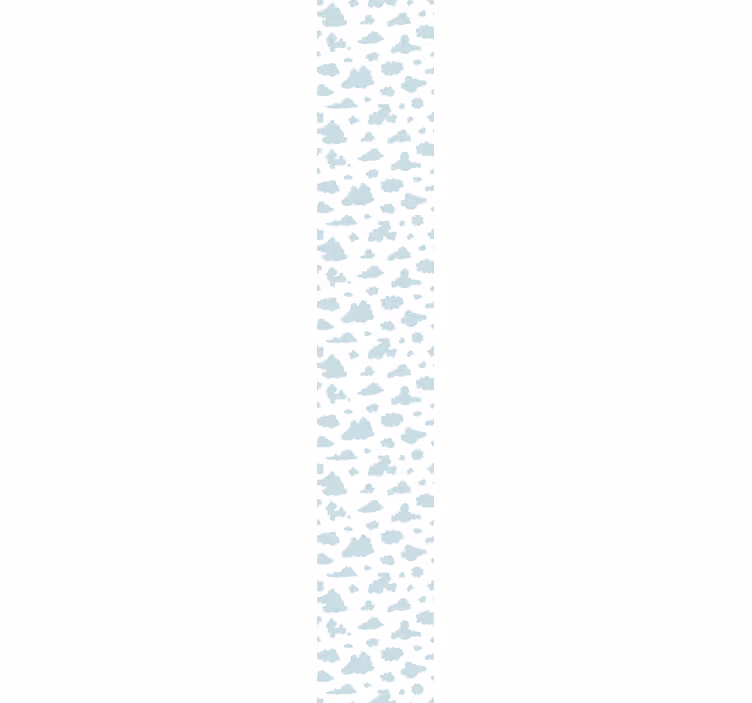 papel de parede infantil Nuvens azuis claras - TenStickers
