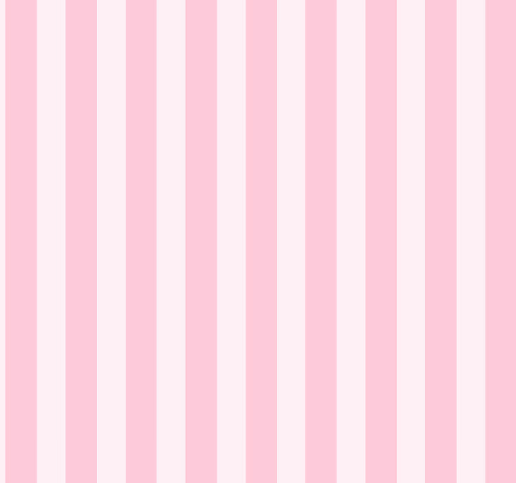papel de parede vertical riscas verticais brancas e rosa - TenStickers