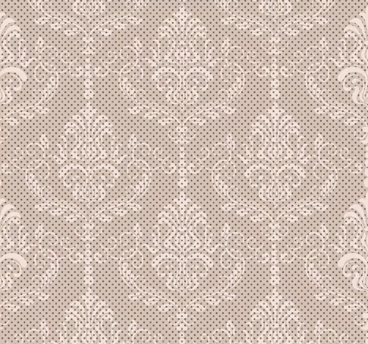 Papel de parede decorativo floral vintage - TenStickers