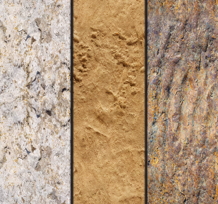 Papel de parede moderno caverna de pedra - TenStickers