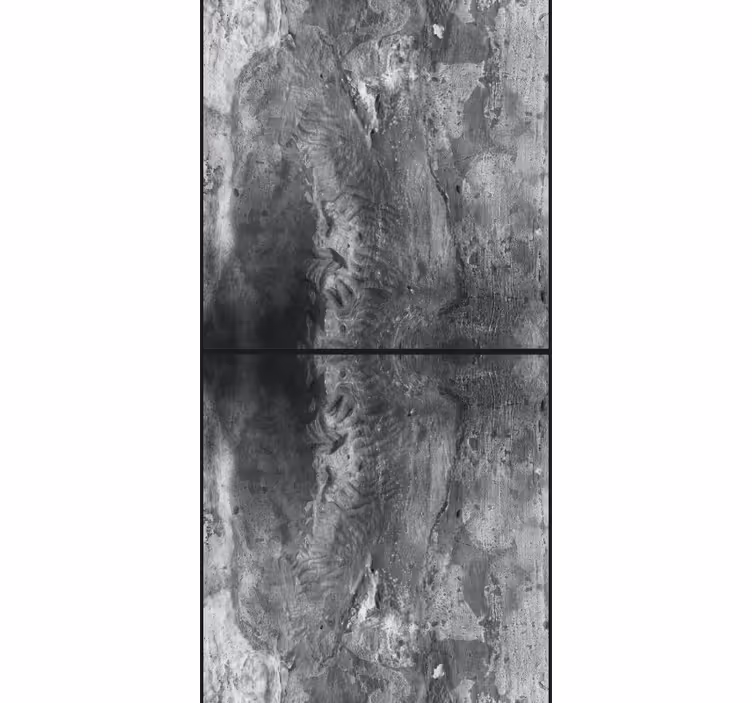 papel de parede pedra Efeito quebrado de marmol branco e preto - TenStickers