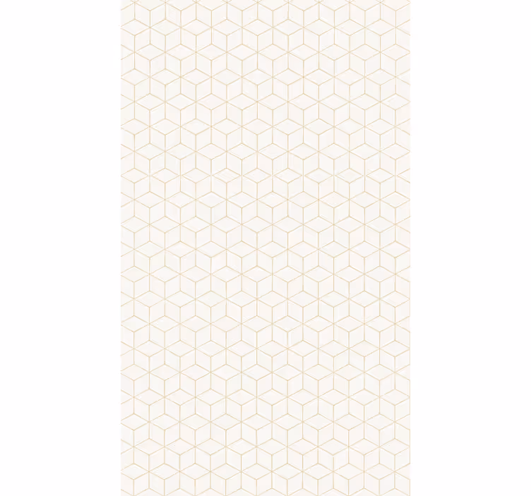 papel de parede moderno Perspectiva geométrica moderna nude - TenStickers