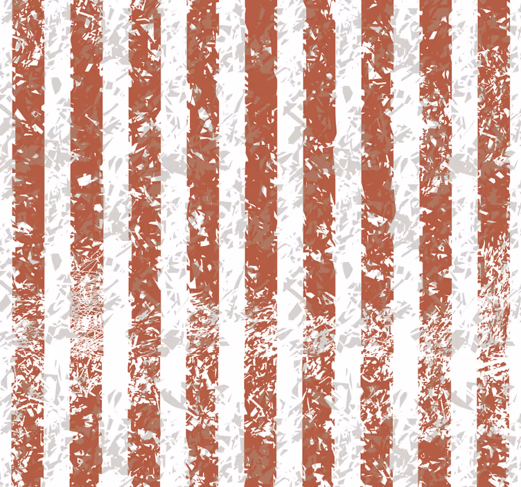 papel de parede vertical riscas vermelhas e brancas sujas - TenStickers