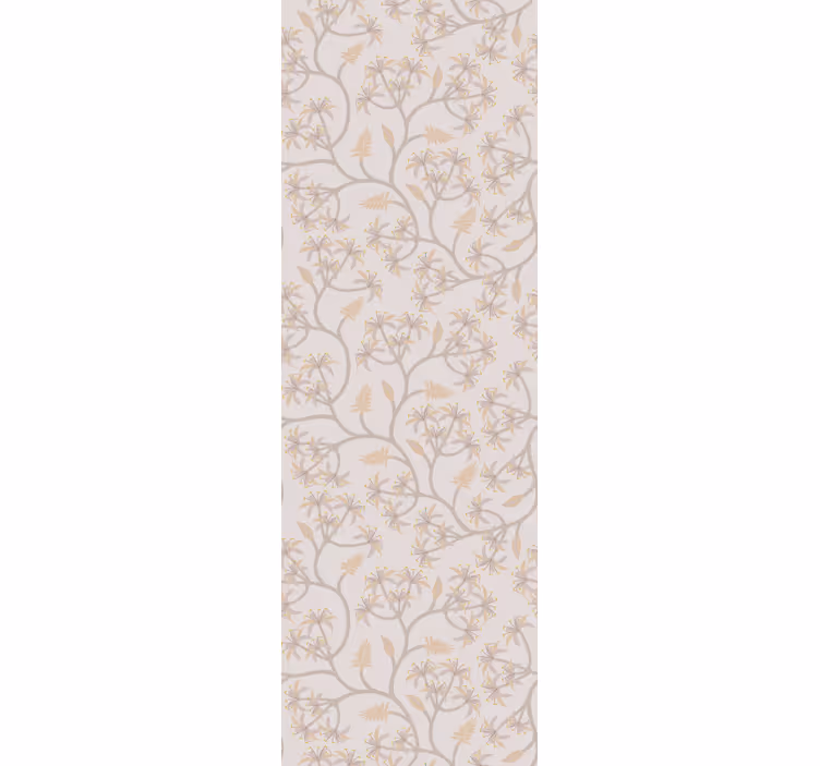 papel de parede floral Flores elegantes em ramos - TenStickers