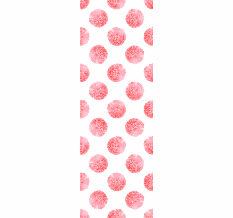 Papel de parede círculos e bolinhas textura pontilhada - TenStickers