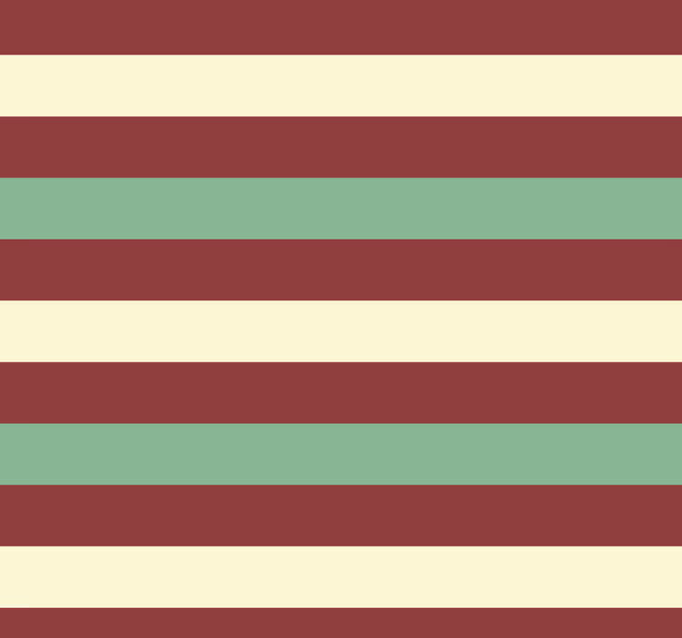 papel de parede horizontal design de padrão listrado - TenStickers