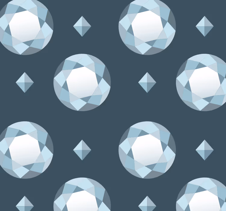 papel de parede abstracto Lágrimas de diamante - TenStickers