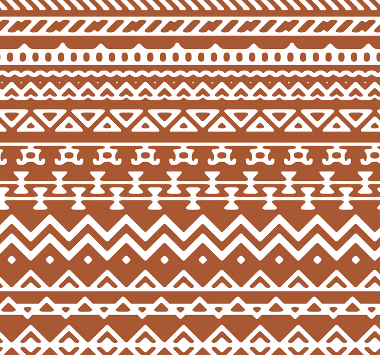 papel de parede artistíco Tribal africano - TenStickers