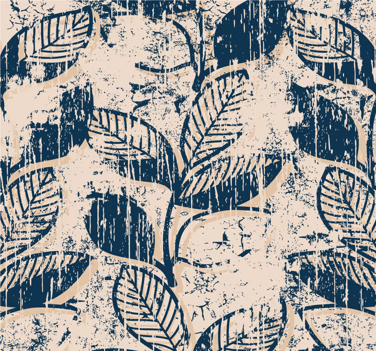 papel de parede outros vintage Padrão vintage grunge - TenStickers