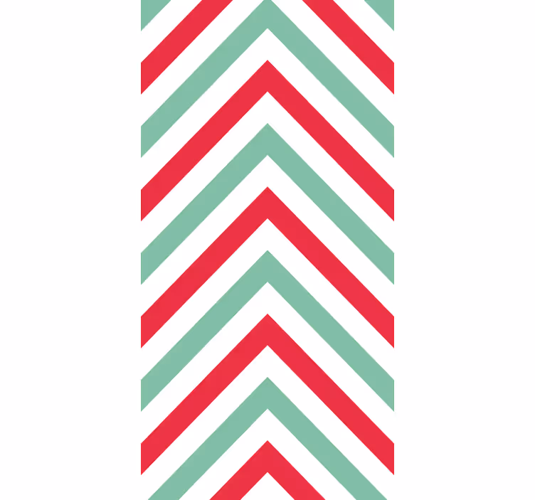 papel de parede formas geométricas padrão ziguezague chevron - TenStickers