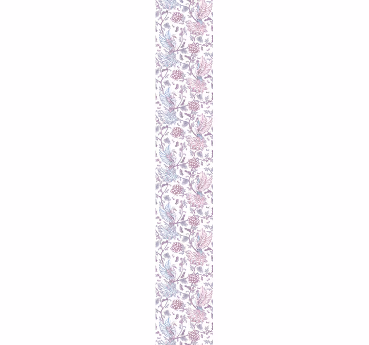 papel de parede ornamental elegância aviária ornamental - TenStickers