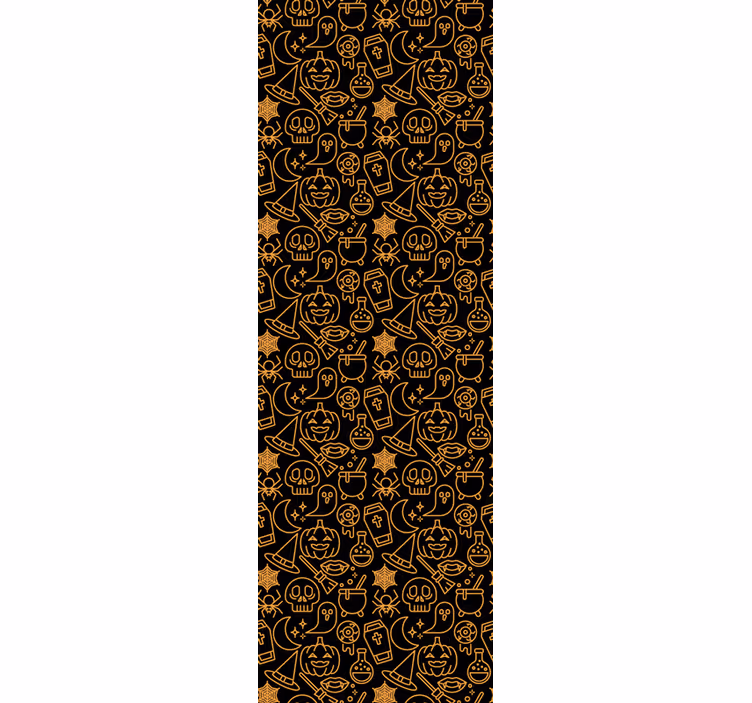 Papel de parede halloween imagens assustadoras da temporada - TenStickers