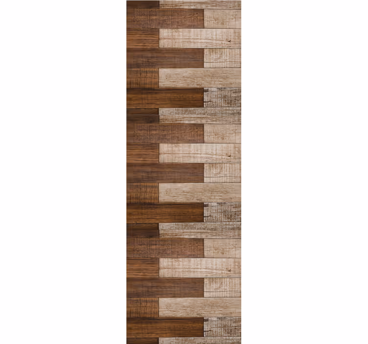 papel de parede madeira parquet espinha de peixe - TenStickers