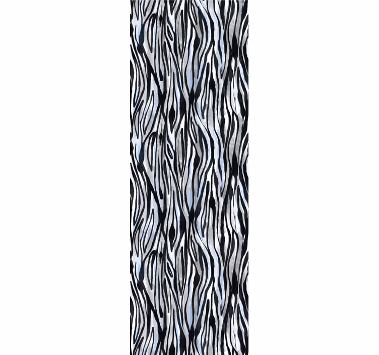 Papel de parede zebra motivo de listra de zebra - TenStickers