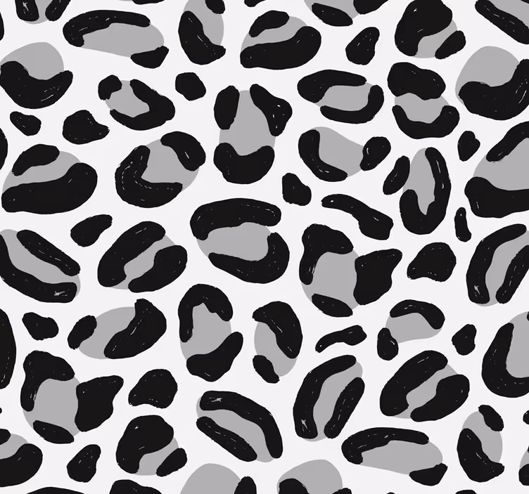 Papel de parede zebra padrão manchado - TenStickers