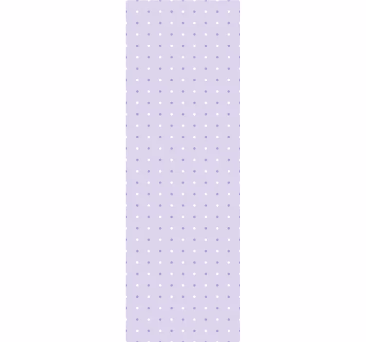 papel de parede círculos e bolinhas Padrão de pontos roxos e bran - TenStickers