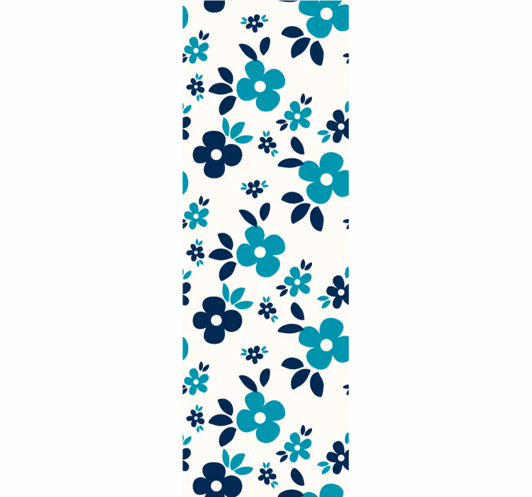 papel de parede quarto de bebé projeto floral do berçário - TenStickers
