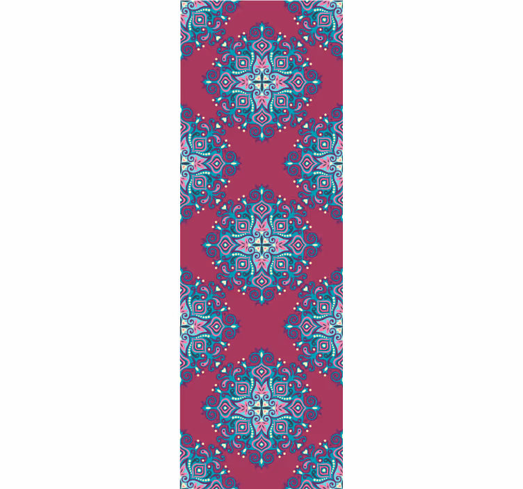 papel de parede ornamental padrão de mandala - TenStickers