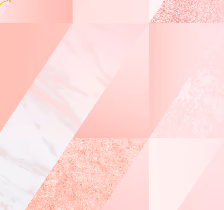 papel de parede mármore cor-de-rosa - TenStickers