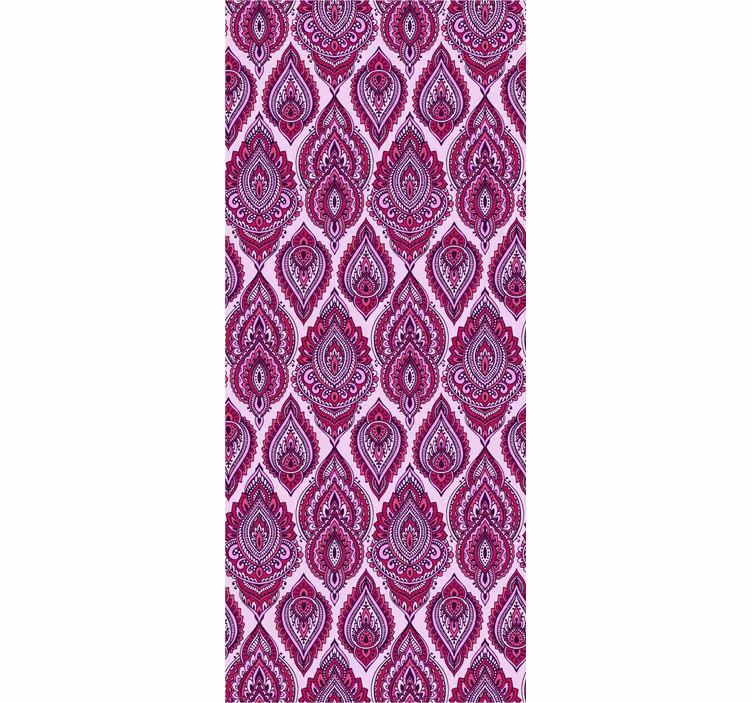 papel de parede ornamental paisley ornamentado - TenStickers