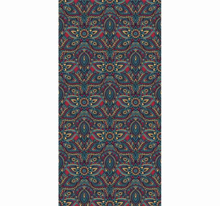 papel de parede ornamental fusão de mandala - TenStickers