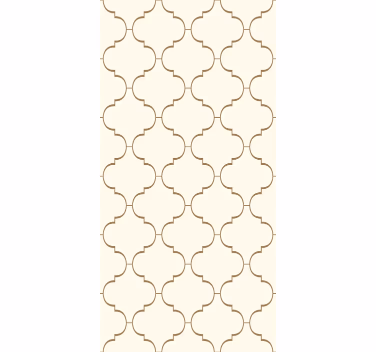 papel de parede ornamental treliça ornamentada - TenStickers