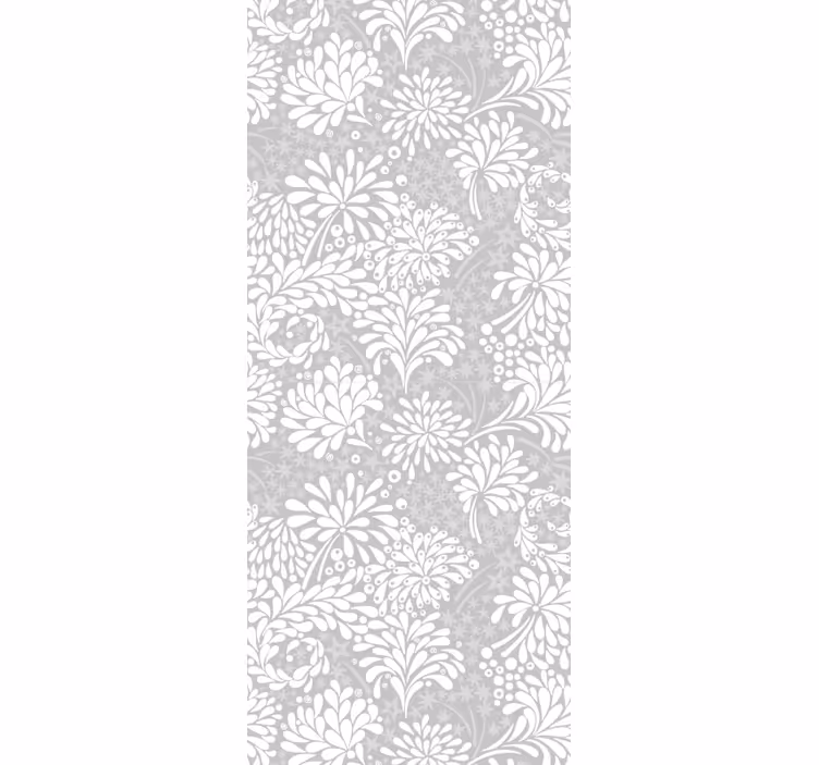 papel de parede floral matriz botânica - TenStickers