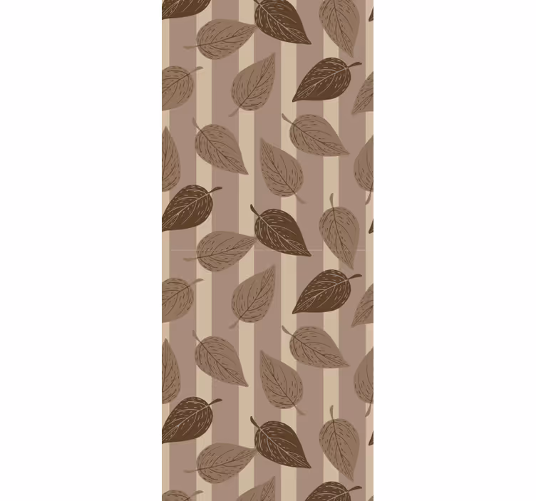Papel de parede folhas motivo de folha - TenStickers