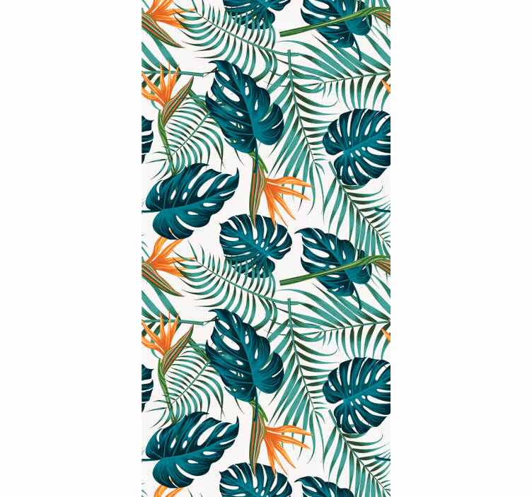 papel de parede para cozinha Floresta com árvores - TenStickers
