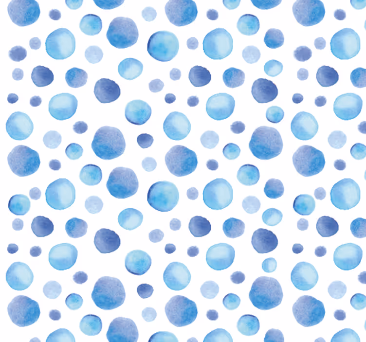 papel de parede para quarto Bolhas coloridas - TenStickers