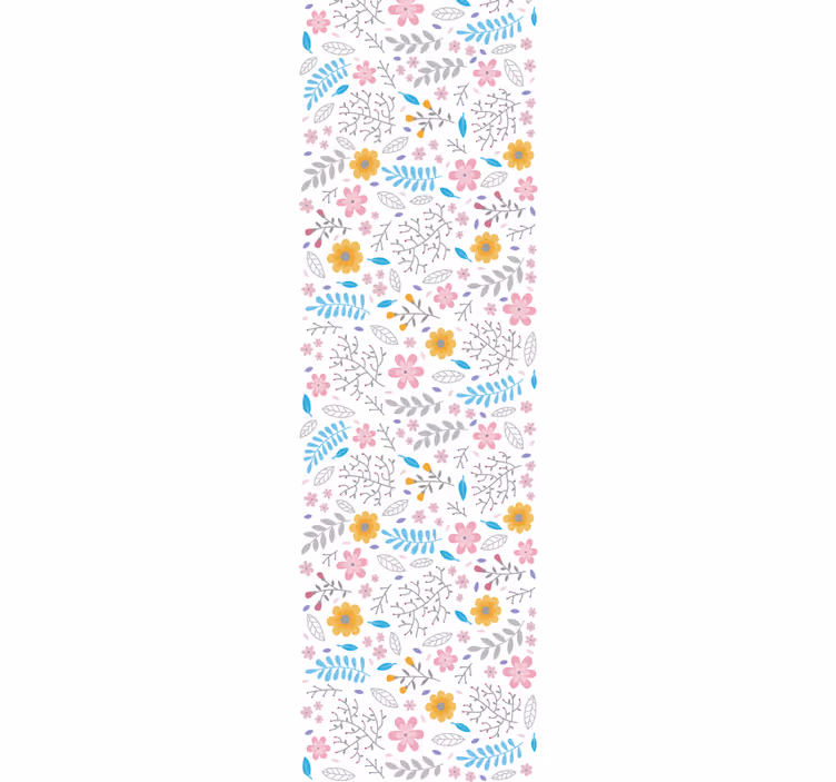 papel de parede flores explosão botânica floral - TenStickers
