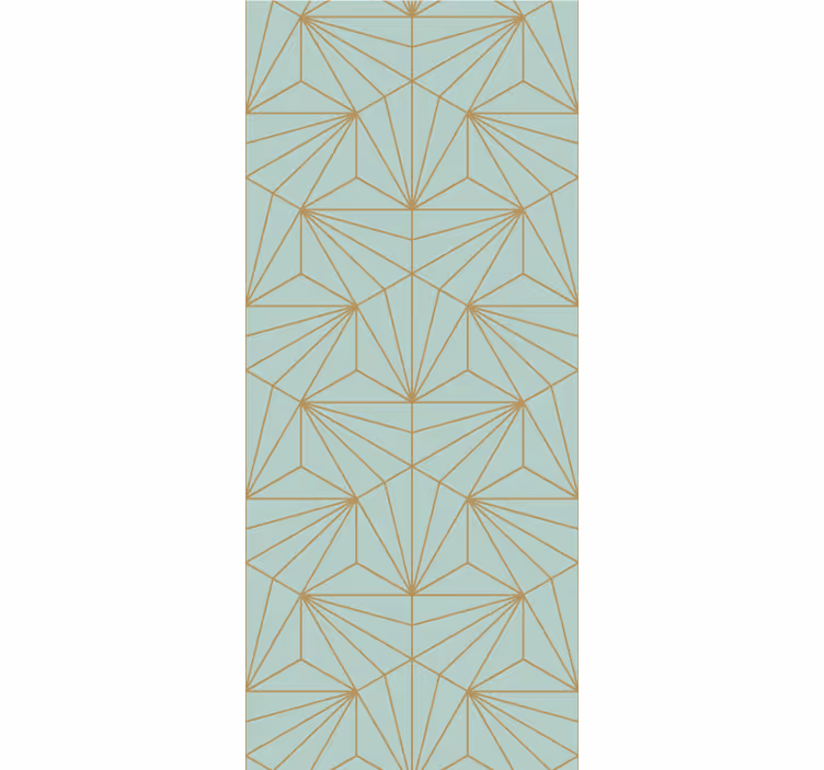 papel de parede formas geométricas arte de linha geométrica - TenStickers