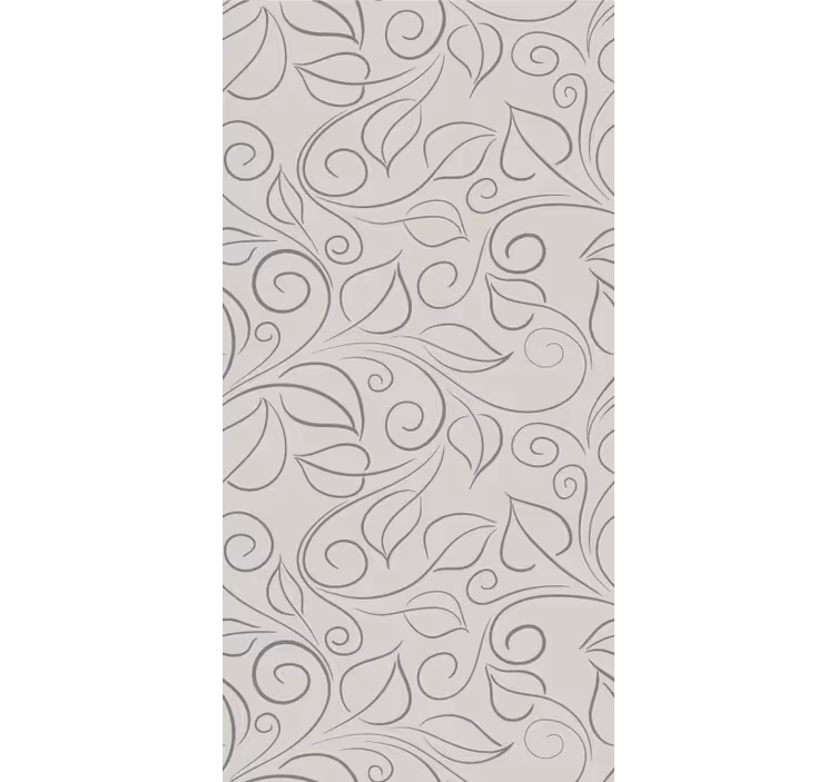 Papel de parede folhas folhagem ornamental - TenStickers