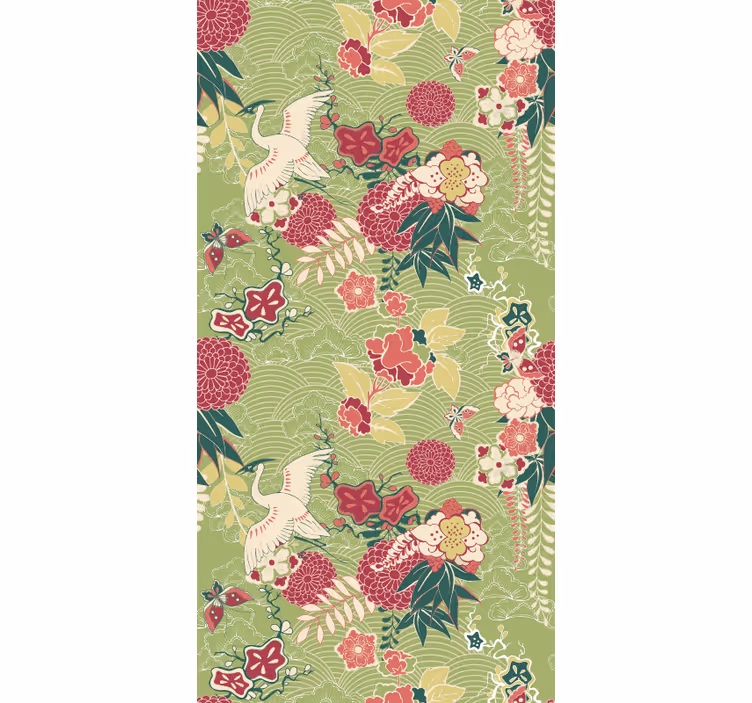 papel de parede moderno Estilo chinês moderno - TenStickers