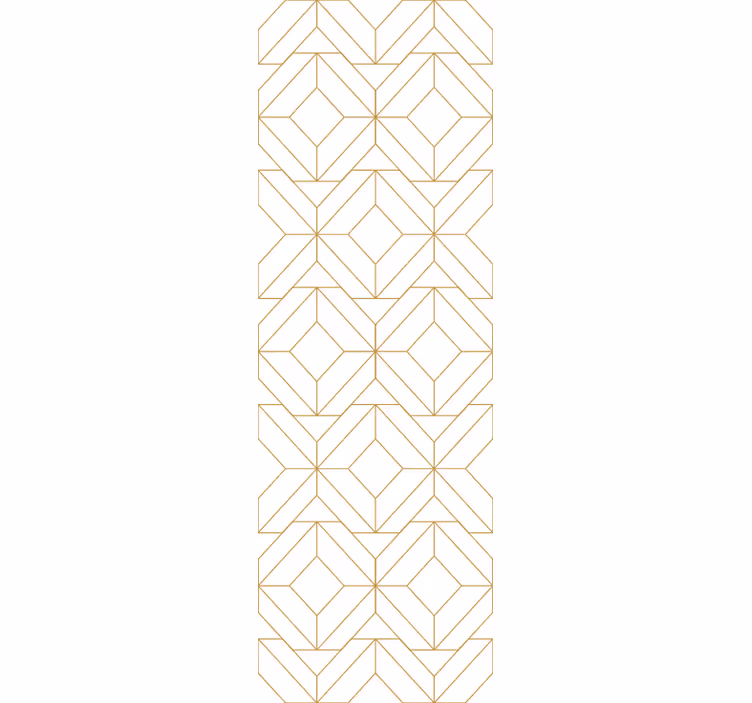 papel de parede formas geométricas design de cubo geométrico - TenStickers