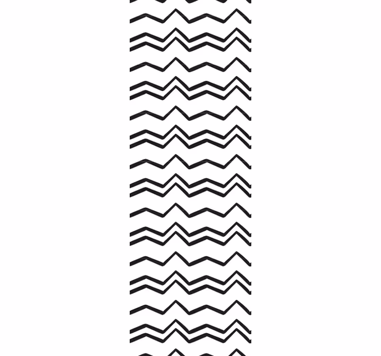 papel de parede formas geométricas ziguezague geométrico - TenStickers