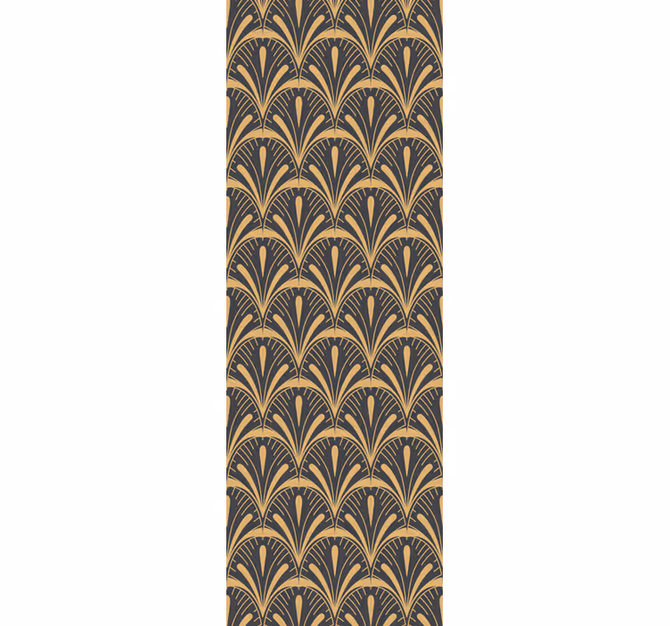 Papel de parede gabinete Padrão elegante gatsby - TenStickers