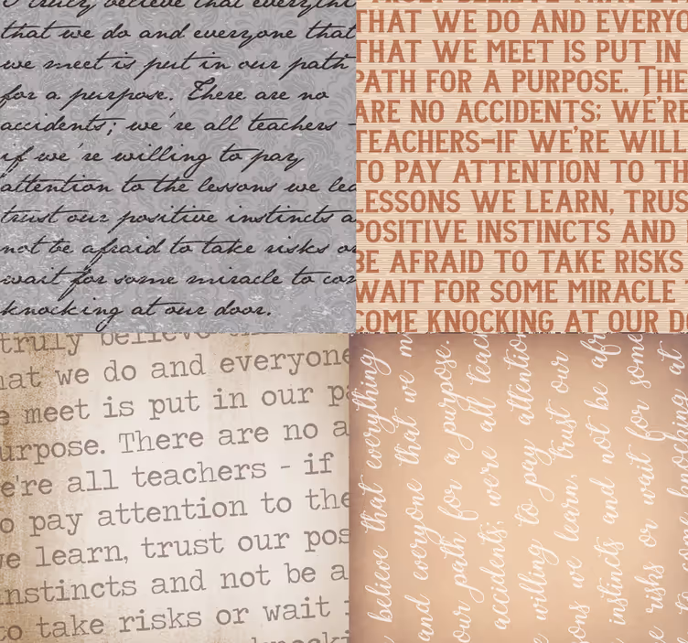papel de parede frases inspiradoras - TenStickers