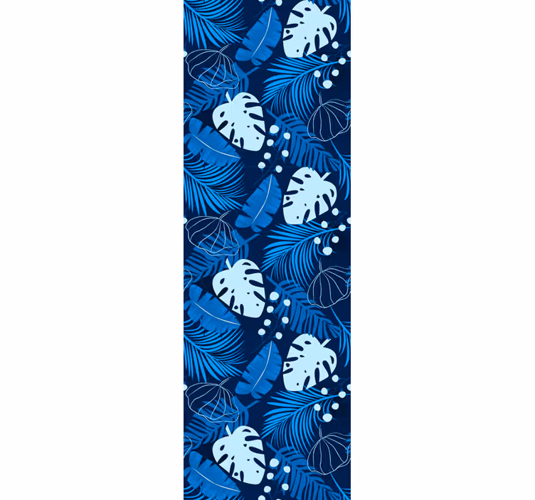Papel de parede folhas design de monstro tropical - TenStickers