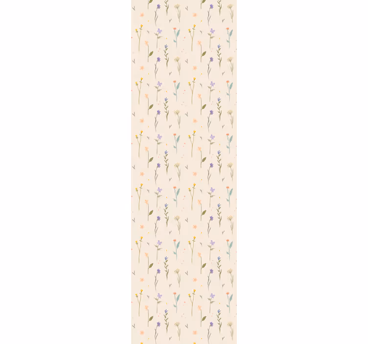 papel de parede flores elegância de flores silvestres - TenStickers