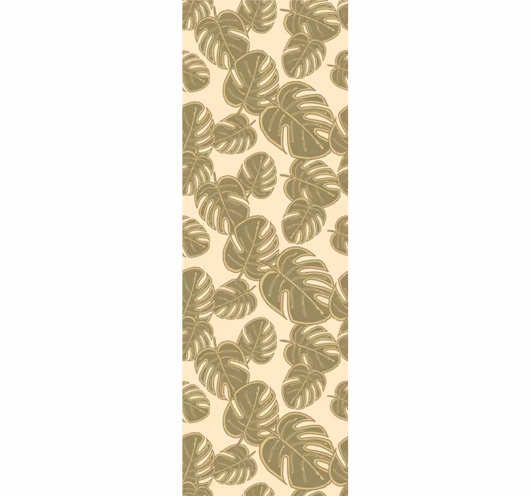 Papel de parede folhas delícia monstruosa - TenStickers