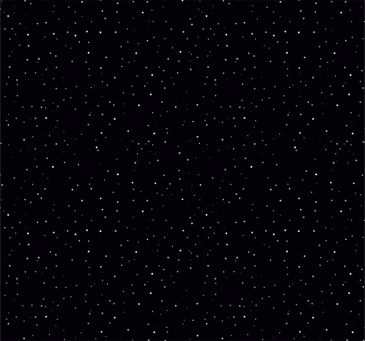 Papel de parede estrelas espaço noturno estrelado - TenStickers