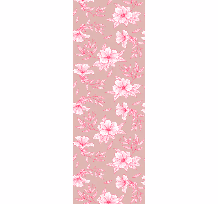 papel de parede flores exibição de flores florais - TenStickers