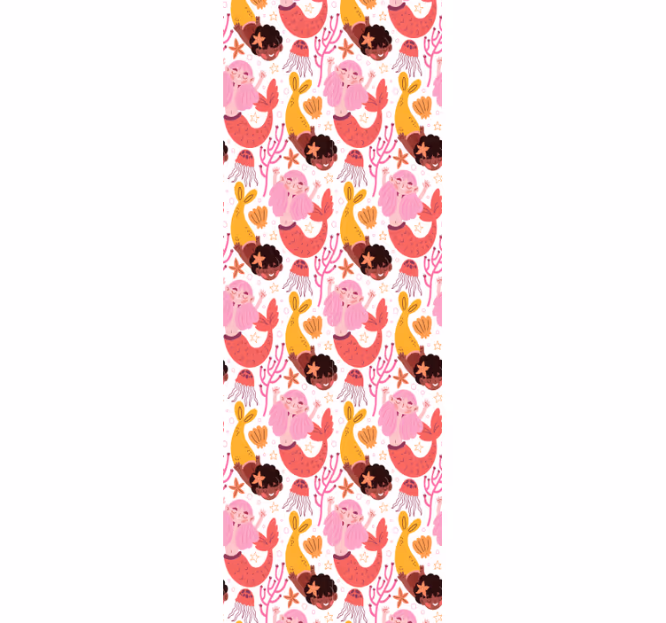 papel de parede ornamental capricho subaquático - TenStickers